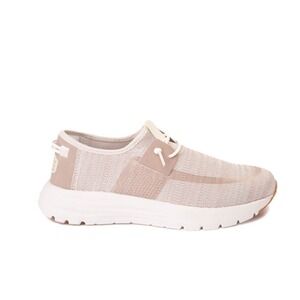 Hey Dude sirocco Beige Knit Slip On Loafer Casual Comfort Shoes size 9  new